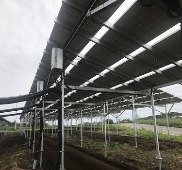 نظام تركيب المزارع الشمسية ، اليابان