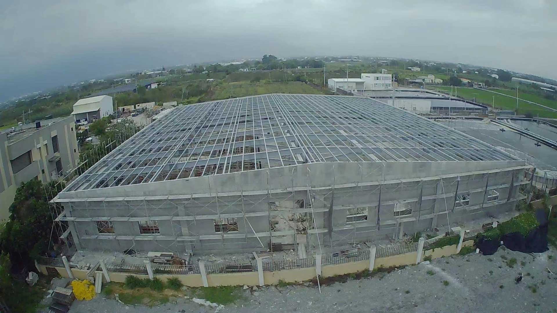 تكافل الكهرباء السمكية الداخلية مشروع الطاقة الشمسية الضخمة للطاقة