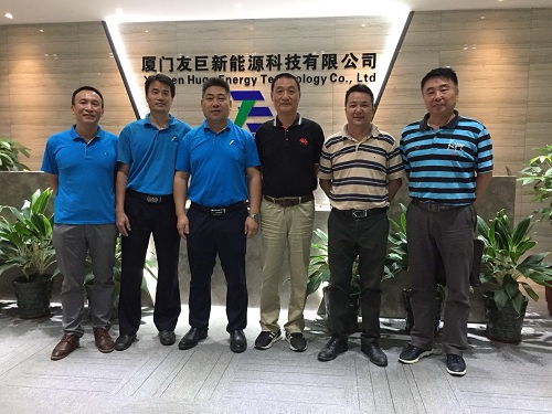 زار فوجيان جمعية ترويج صناعة تكنولوجيا الطاقة الجديدة سون ييتشاو ونائب الوزير تانغ هاو طاقة ضخمة لتوجيه العمل